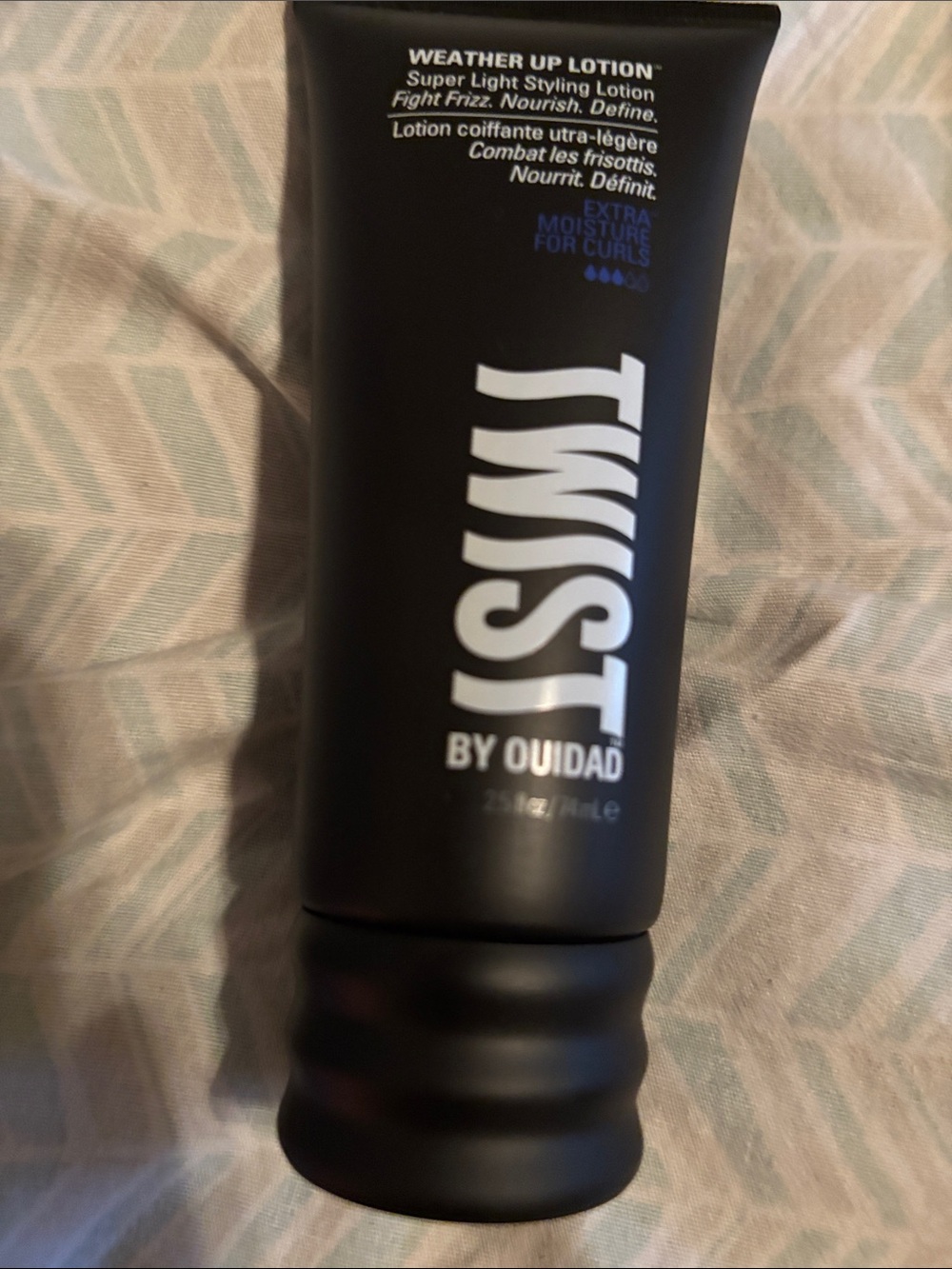 Twist Weather Up Lotion - Black | Super Light Styling Lotion for frizz